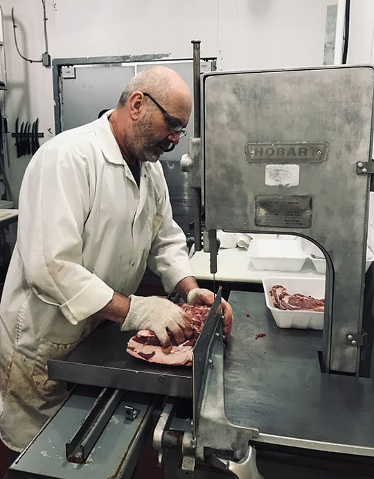 Mike in the meat department
